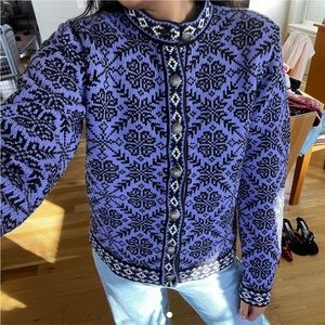 Hand Crochet/Knit Cardigan